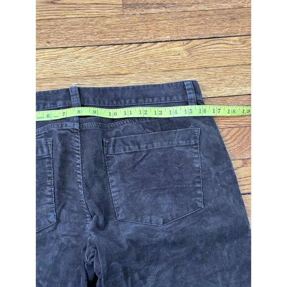 J. Crew Womens Matchstick Corduroy Pants Sz 29R 31x31 Brown Straight Leg Cotton - Picture 6 of 6